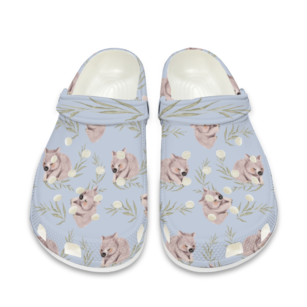 AnimalLover™ Aussie Animal Wombat Outdoors Slippers Clogs *better than CROCS brand