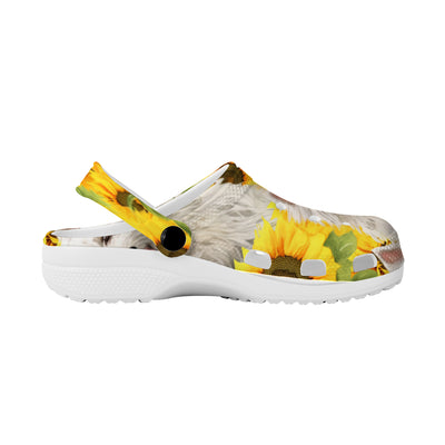 AnimalLover™ Outdoors West Highland White Terrier Ceasar Dog Slippers Clogs *better than CROCS brand